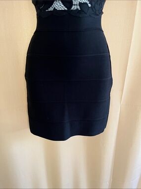 Black Bandage Pencil Skirt - Women